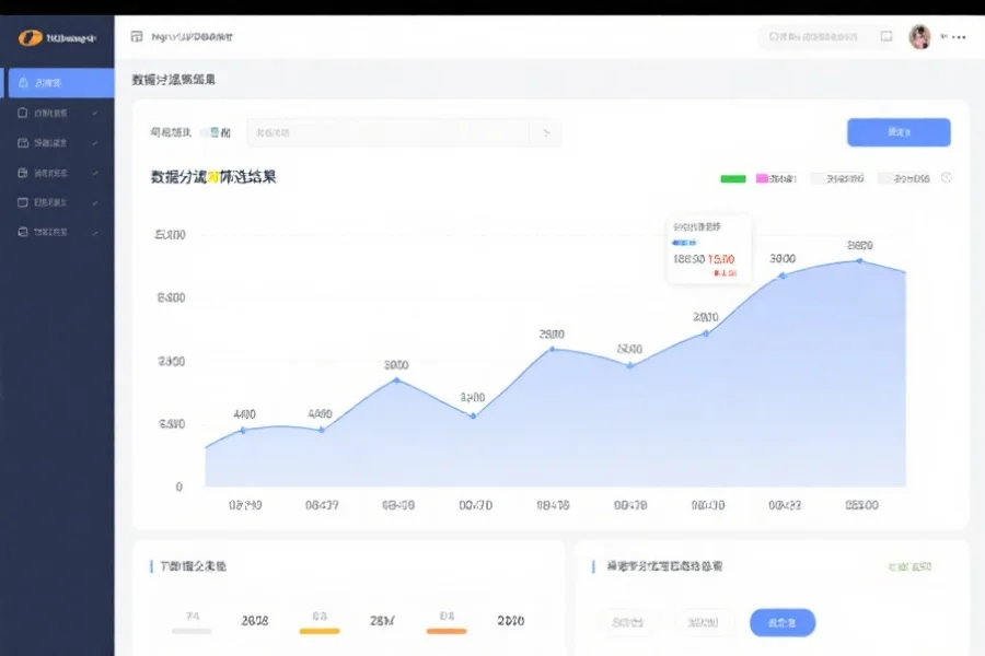 一份数据过滤筛选结果的动态图表，突出显示号码趋势和分布